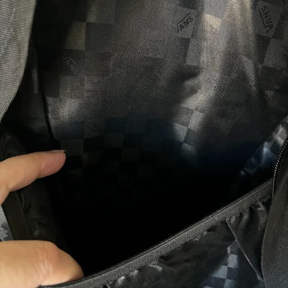 VANS Off the Wall Black White Checkered Backpack - Picture 7 of 10